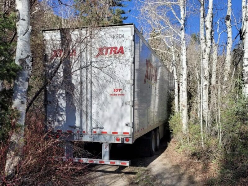 Lost truck forces road closure @ Great Basin National Park