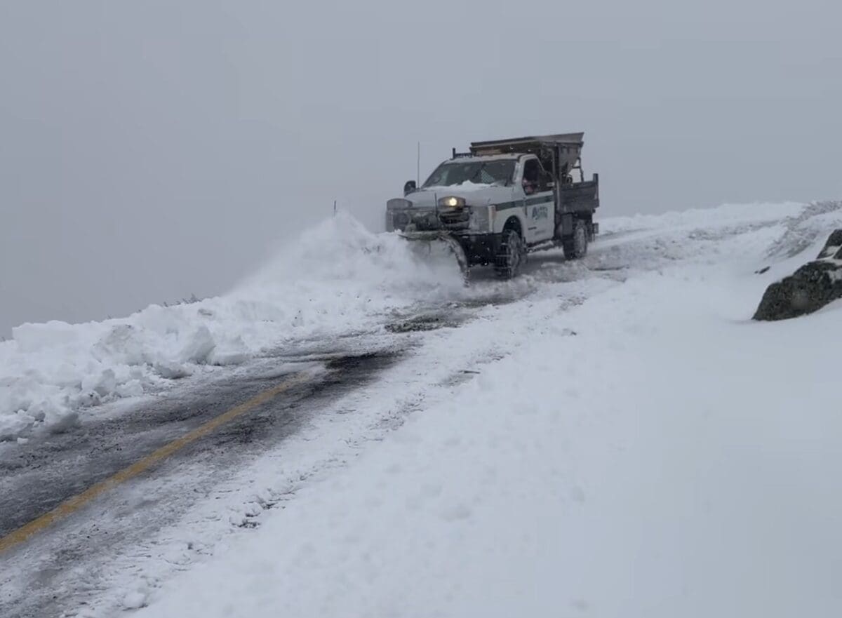 Late May snowstorm @ Mount Washington
