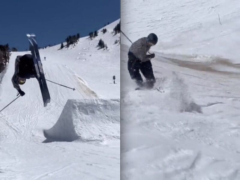 Kashu Sato's unbelievable landing.