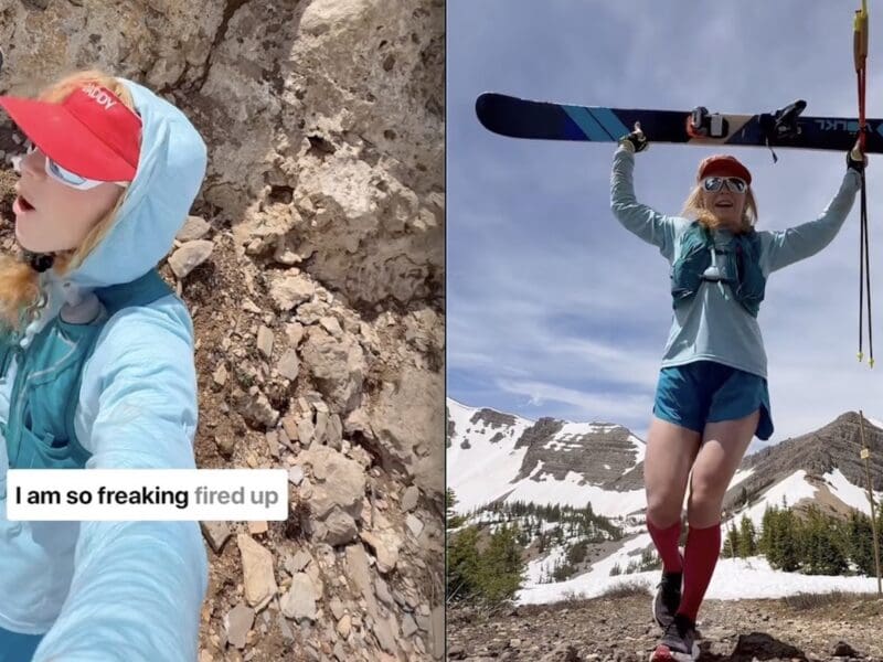 Madison Rose Ostergren summer ski rescue mission @ Jackson Hole