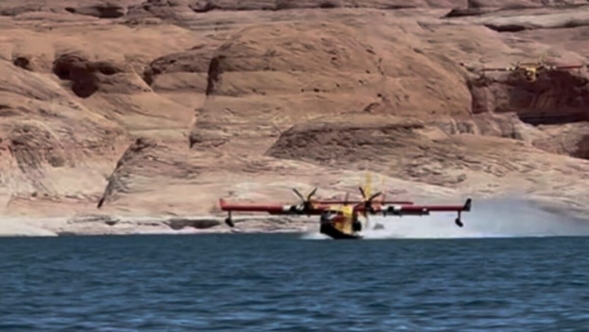 Super Scooper on Lake Powell.