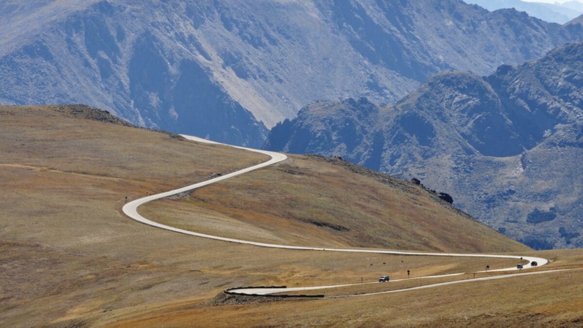 Trail Ridge Road in Rocky Mountain National Park.