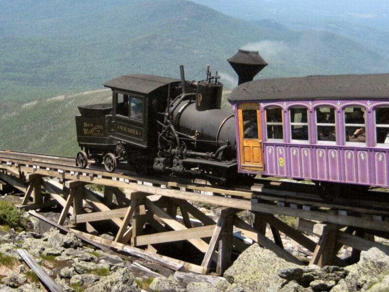 Mt. Washington Cog Railway.