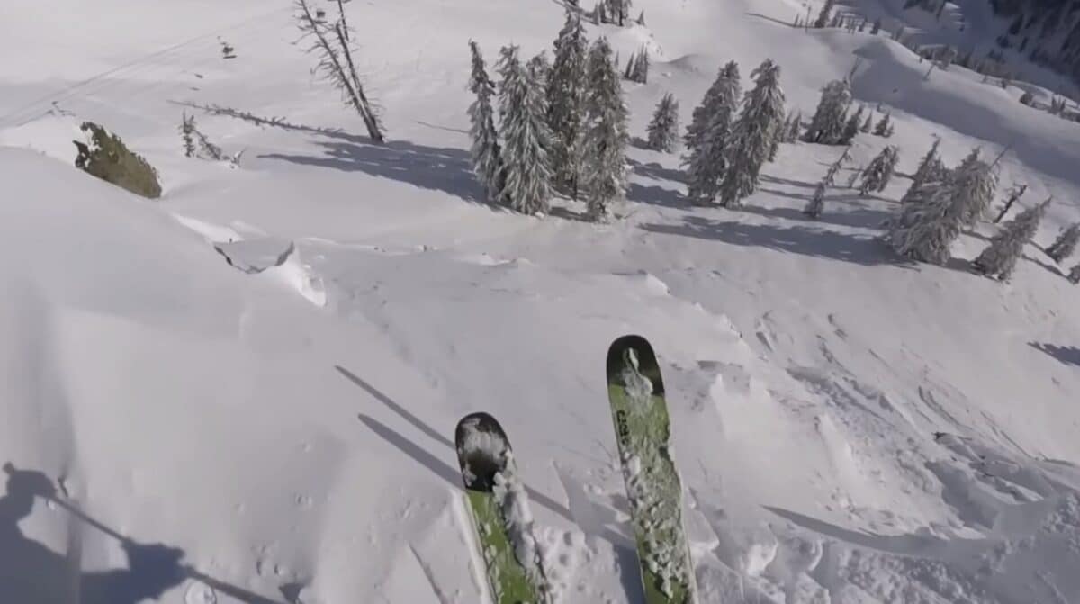 Skiing at Paslisades Tahoe.