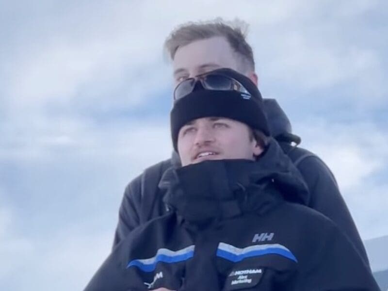 Hotham Alpine Resort's play on the Coldplay Kiss Cam scandal.