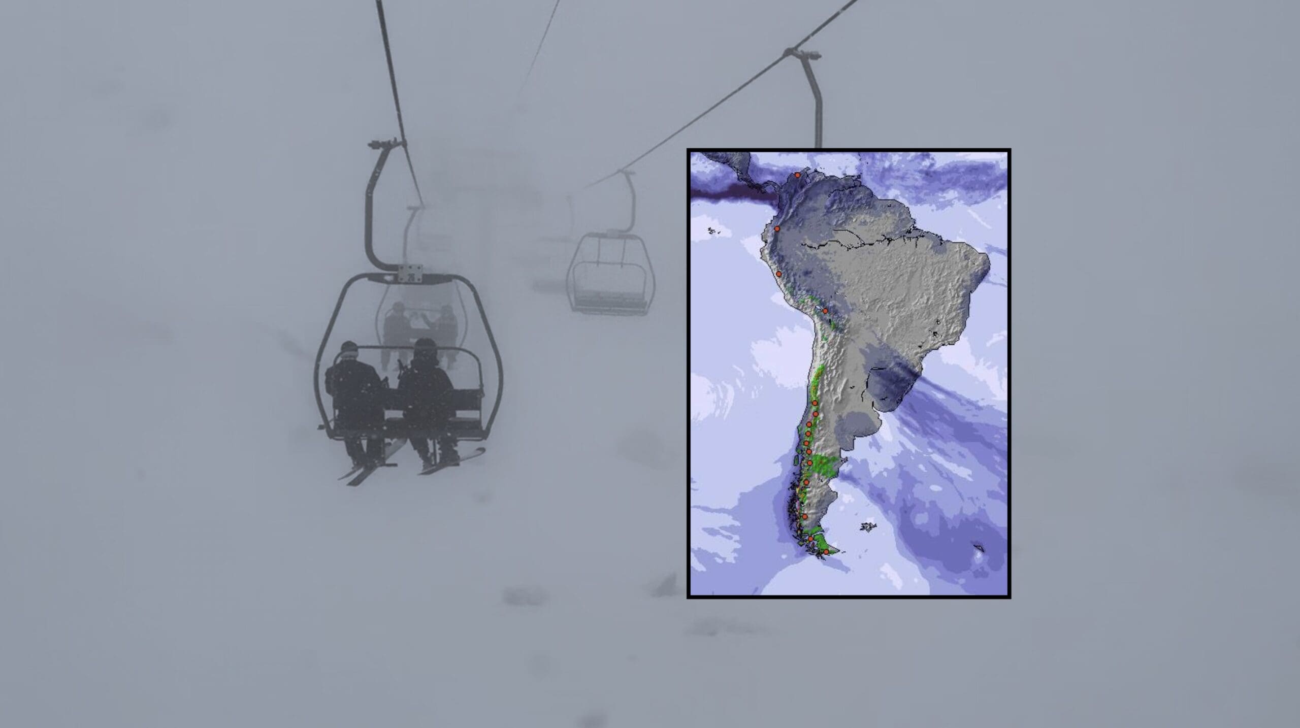 Massive Snowstorm Approaching the Chilean Andes - Unofficial Networks