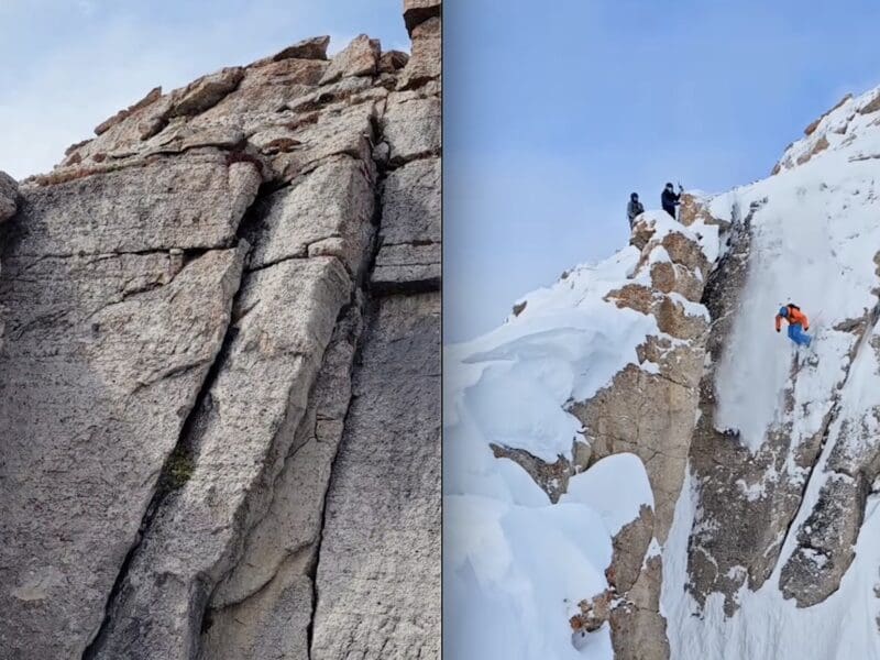 S&S Couloir at Jackson Hole.