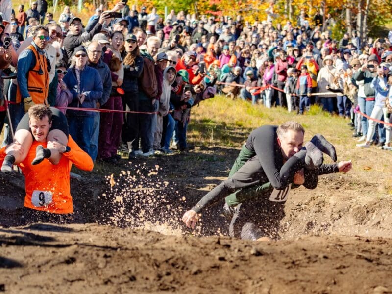 The North American Wife Carrying Championship