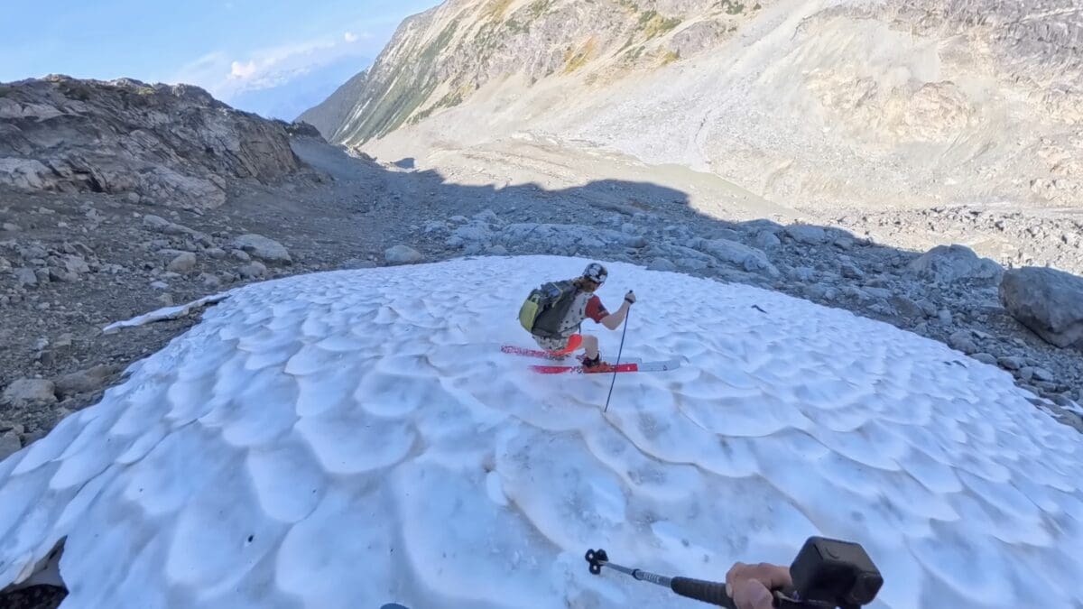 September skiing at Whistler Blackcomb.
