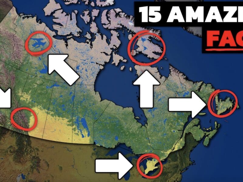 15 geography facts about Canada.