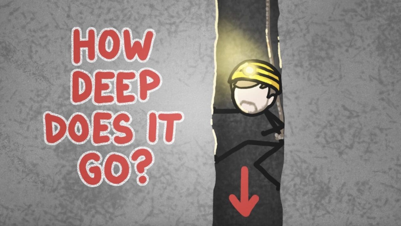 How deep do caves get?