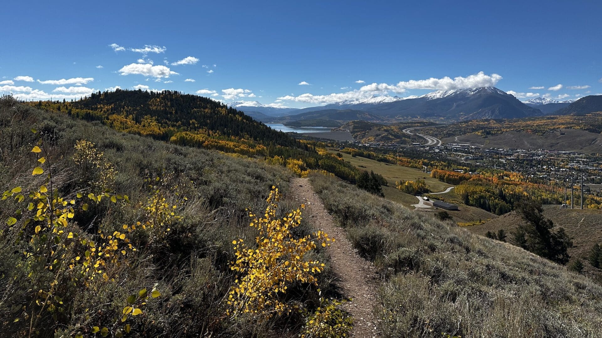 Stunning fall views from the Angler Mountain Trail.