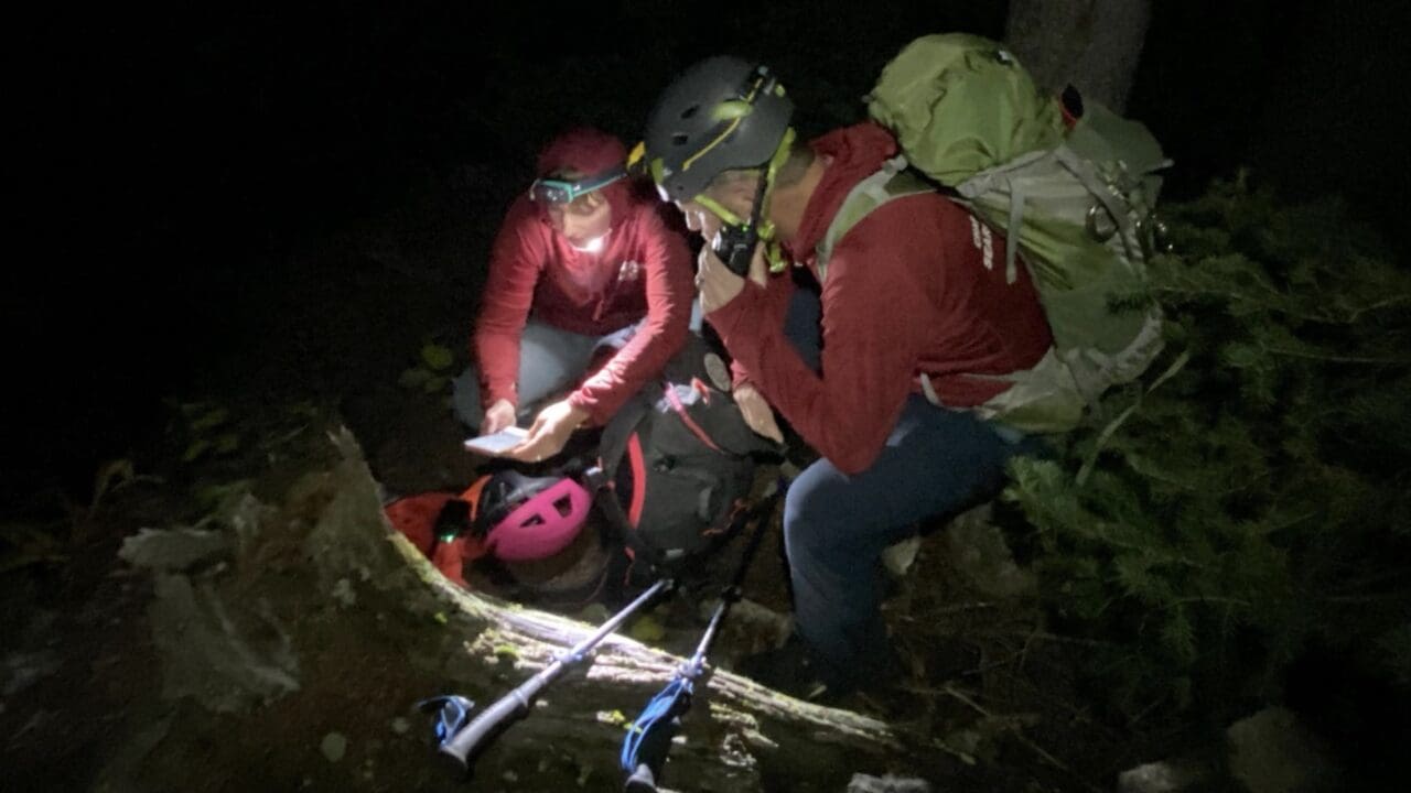 Hiker rescued in Colorado.