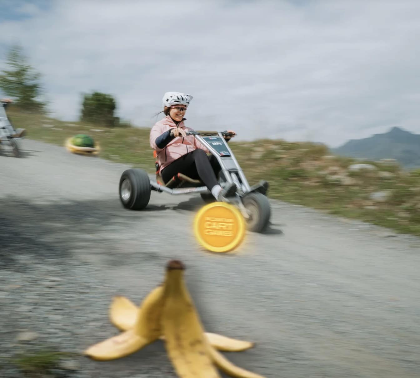 30 Professional Mountain Bikers Go “Mario Karting” In The Austria Alps
