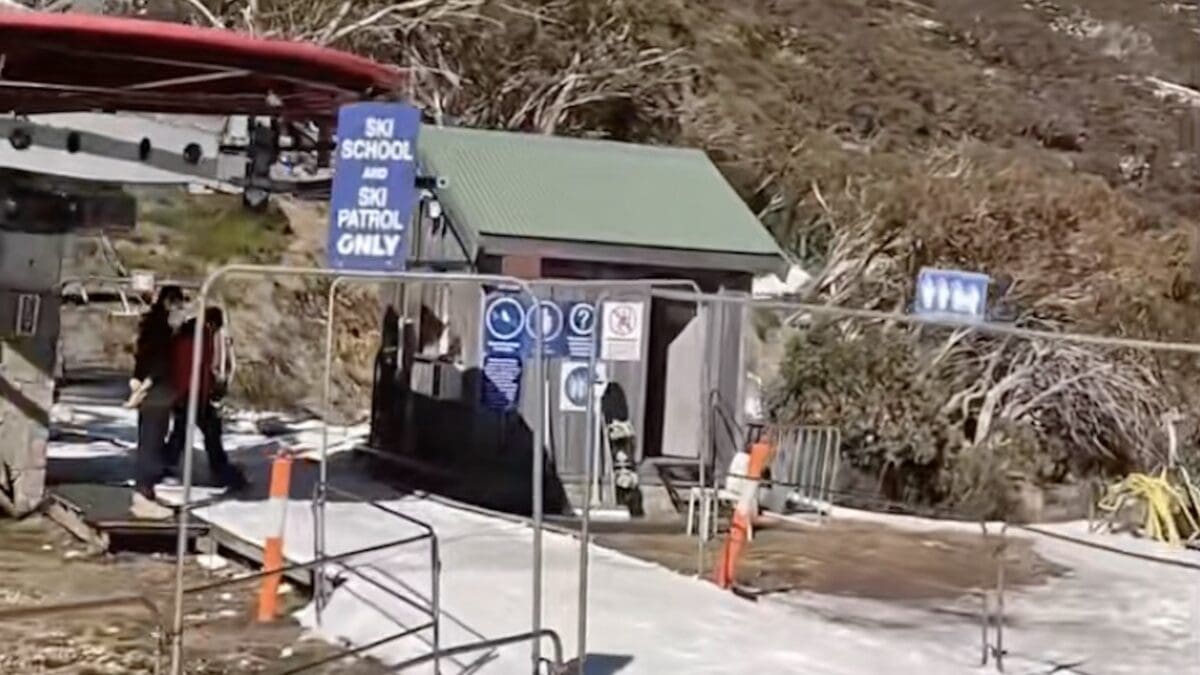 June skiing in Australia.