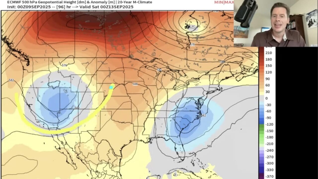 Chris Tomer mountain weather forecast 9/10.