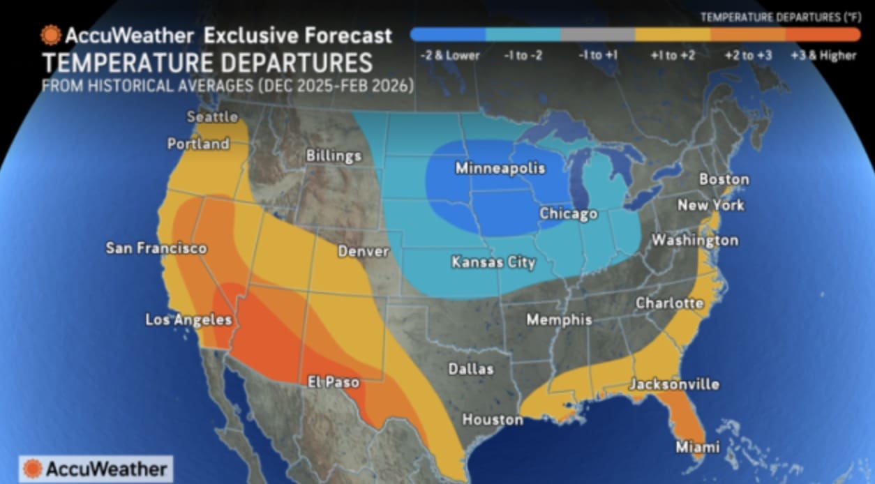 Temperature Departures.
