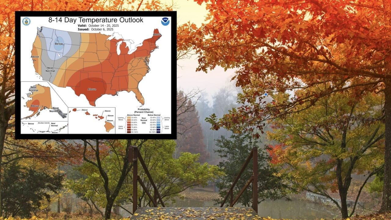 Mid-October forecast.