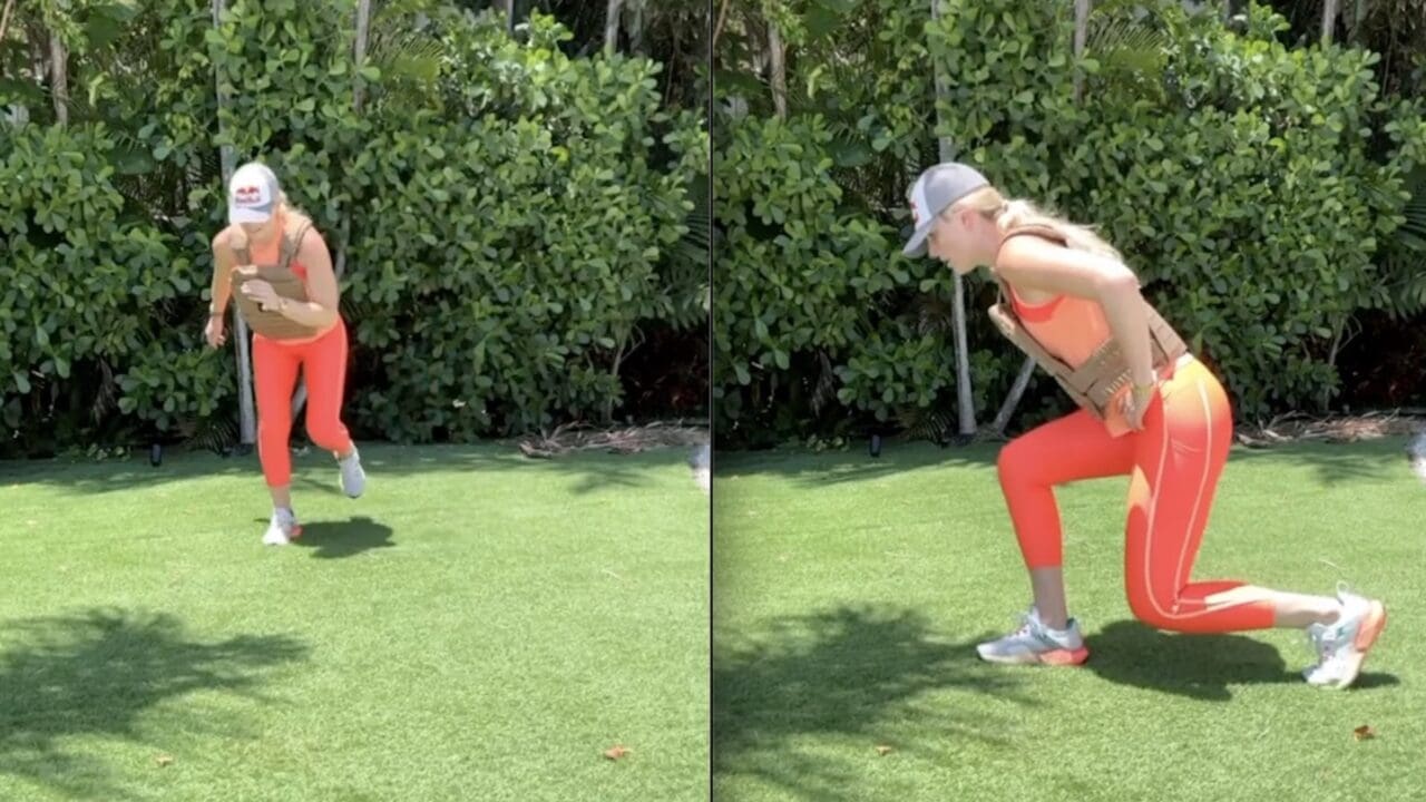 Lindsey Vonn Preseason Training.