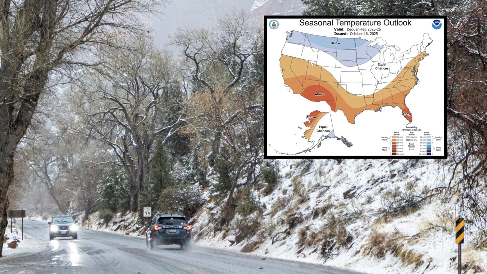 NOAA Releases New 2025-2026 Winter Forecast - Unofficial Networks