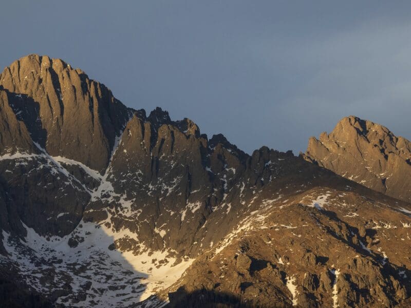 Crestone Peak in Colorado, previously considered a 14er.