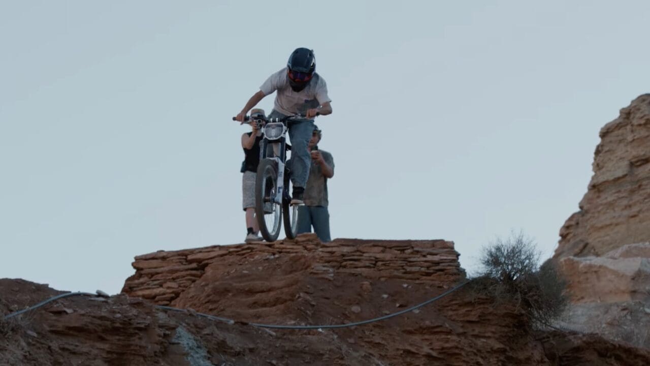 Putting lines to the test at Red Bull Rampage.
