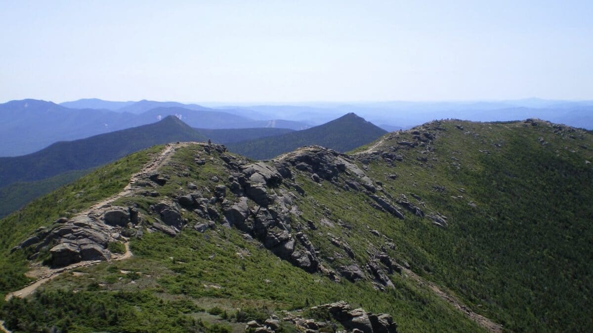 Franconia Ridge in New Hampshire.