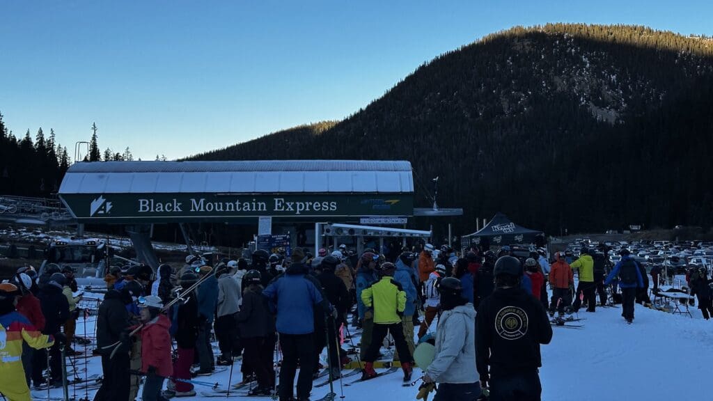 The ski season kicked off for Arapahoe Basin on Sunday, October 26th.
