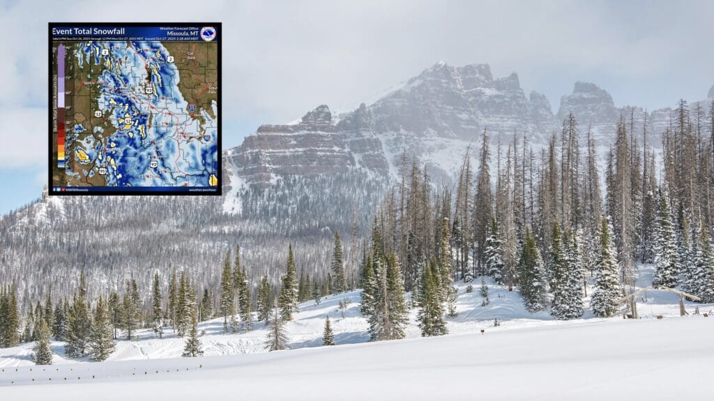 Winter Weather Advisories issued in Utah, Wyoming, and Idaho.