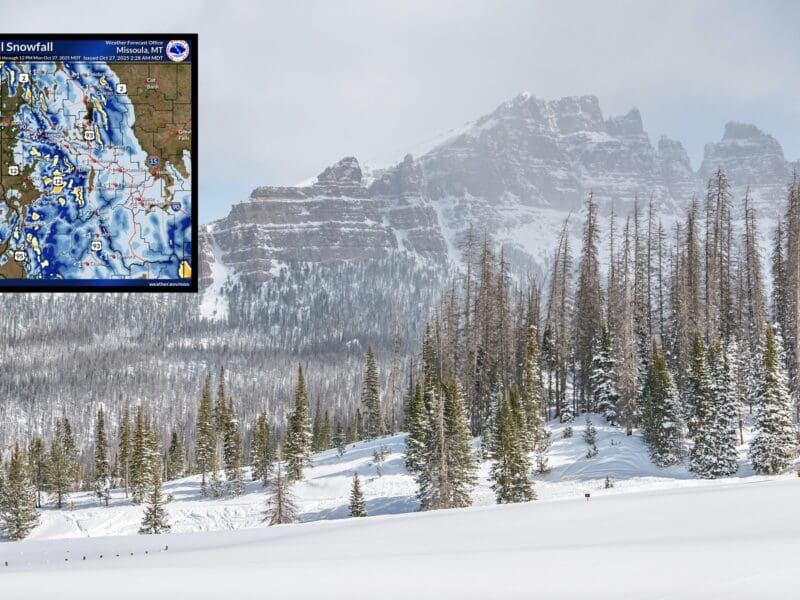 Winter Weather Advisories issued in Utah, Wyoming, and Idaho.