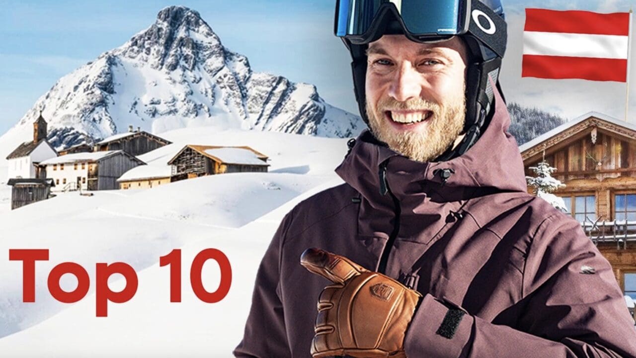 Top 10 ski resorts in Austria.