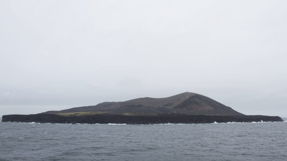 Surtsey Island.