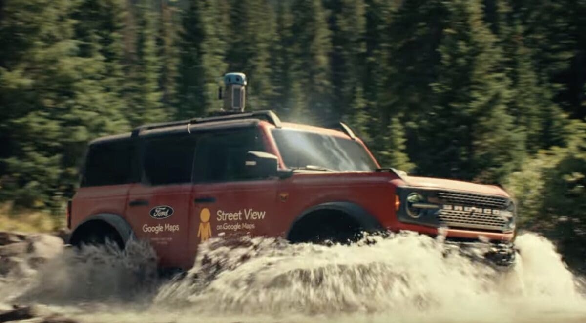 Ford Bronco x Google Maps