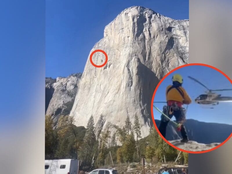 Yosemite El Capitan Rescue.