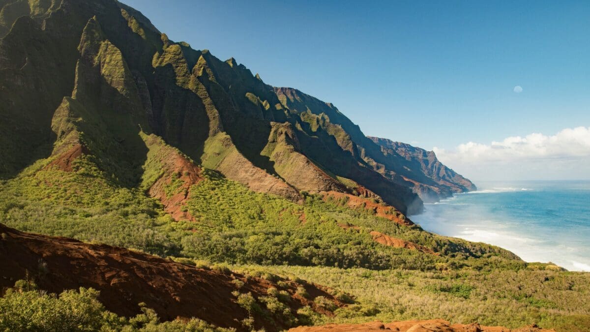 Kalalau Trail in Hawaii.