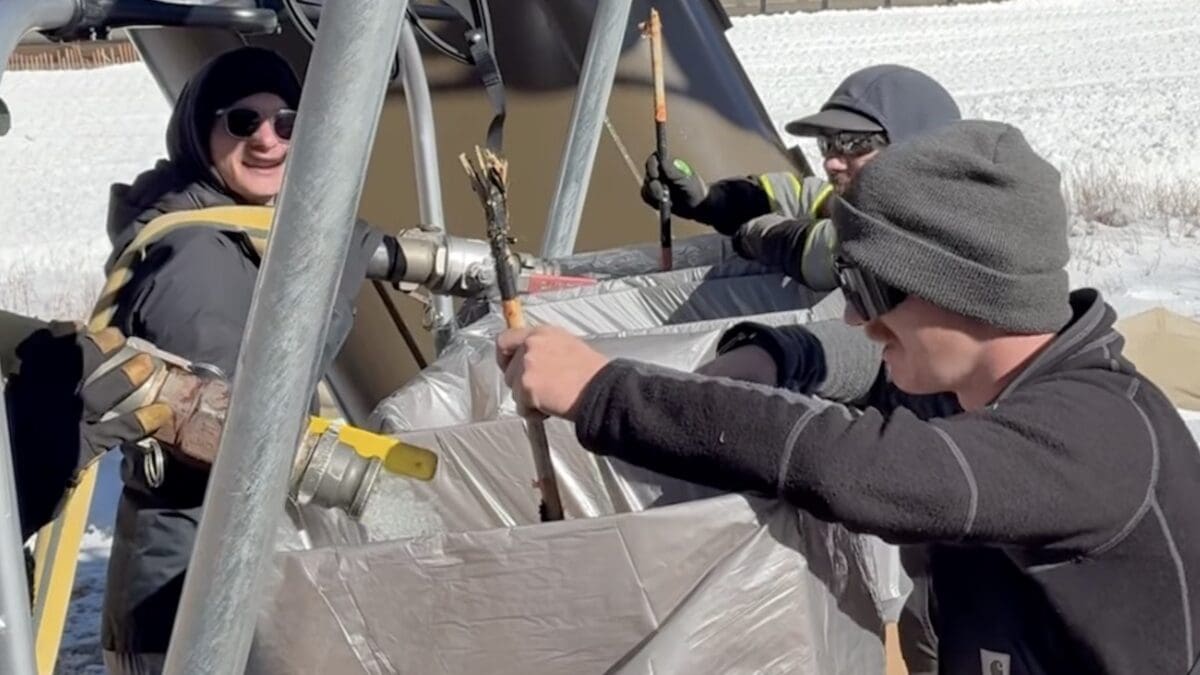 Loveland Ski Area tests new chairlift.