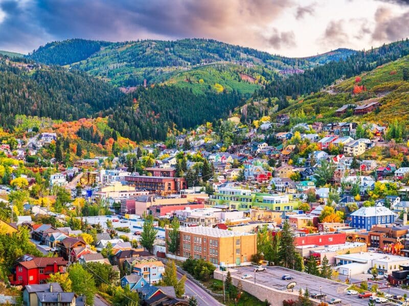 View of Park City, Utah