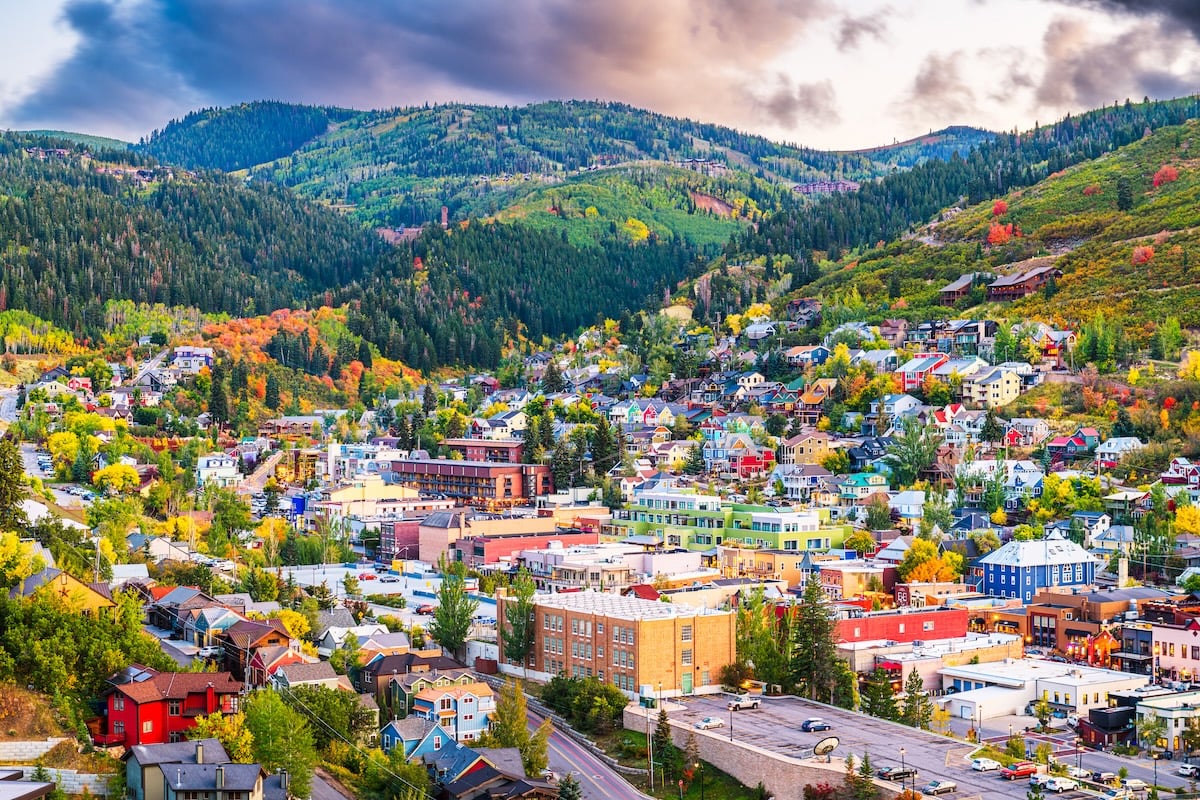View of Park City, Utah