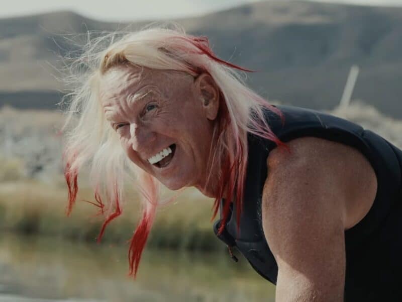 Ski legend Glen Plake.