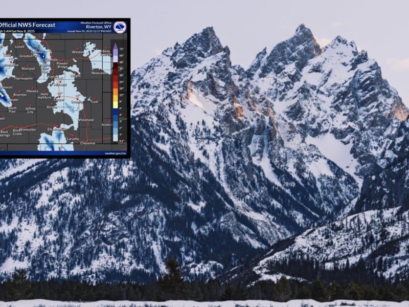 Winter weather advisory issued for parts of Wyoming.