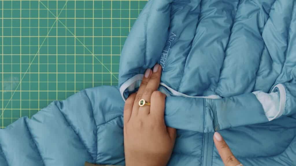 Washing your down ski equipment.