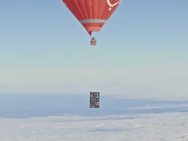 Climbing a Floating Wall @ 16,000 feet