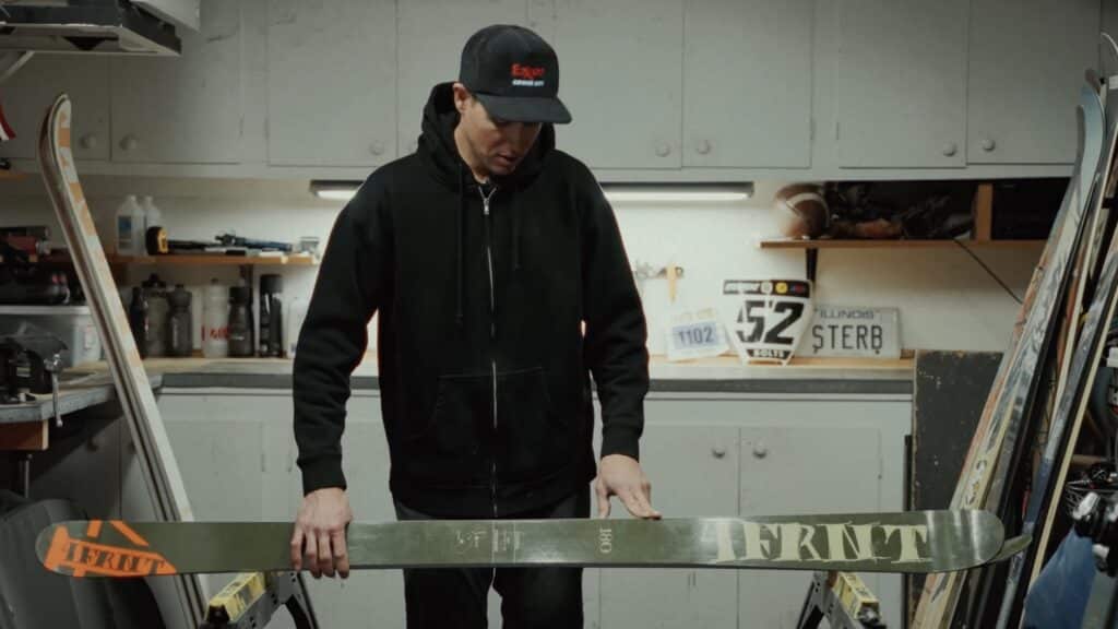 The first 4FRNT ski delivered to the market.