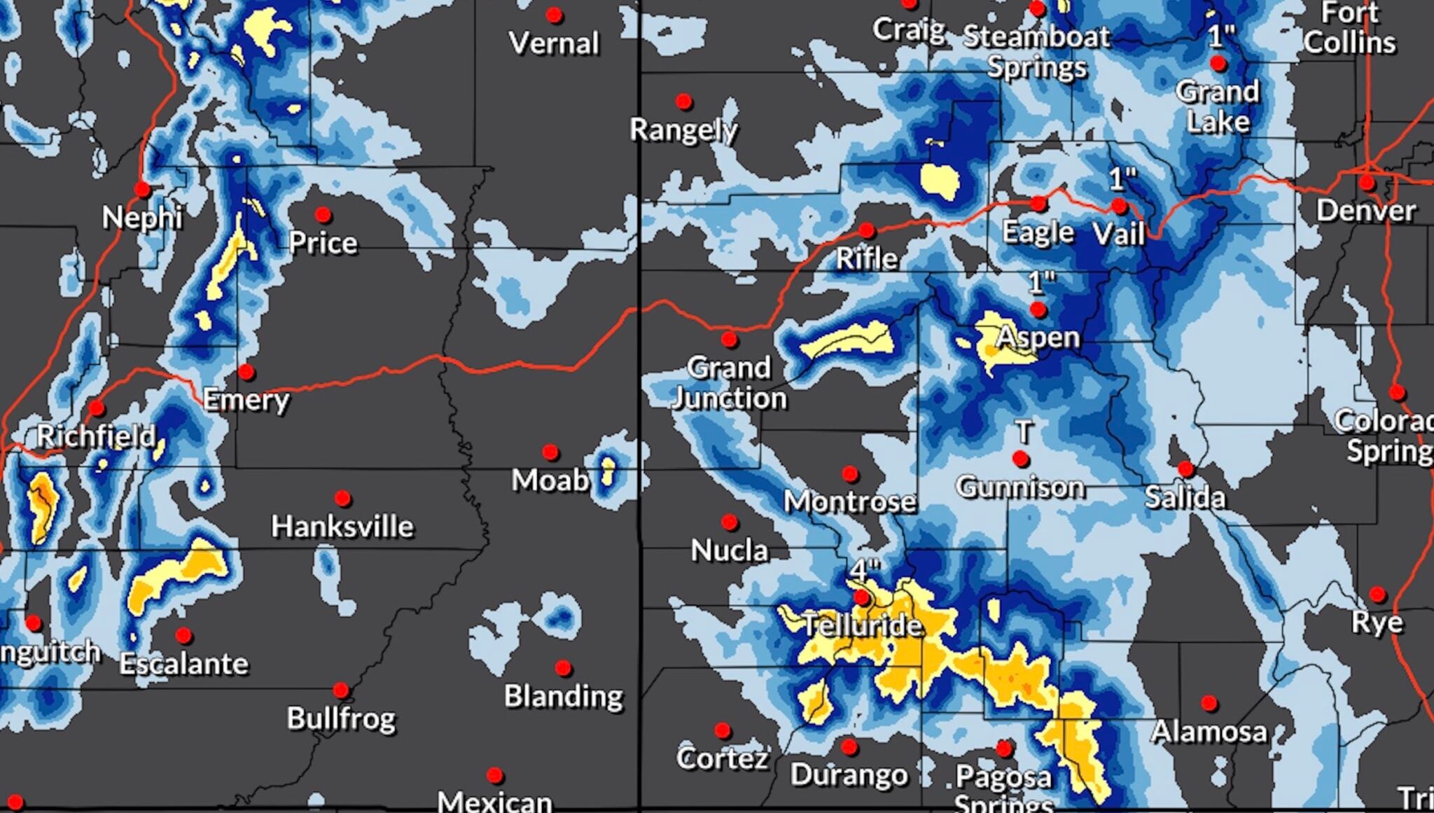 Significant Snowfall Could Finally Be Coming To Colorado This Weekend ...