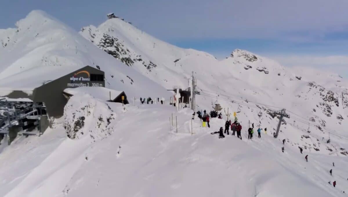 Top 10 ski resorts in France.