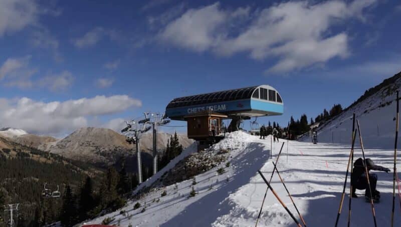 Loveland Ski Area, one of the highest ski areas in the United States.