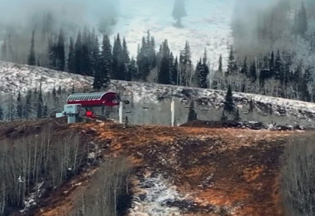 Winter is taking the scenic route to Park City.