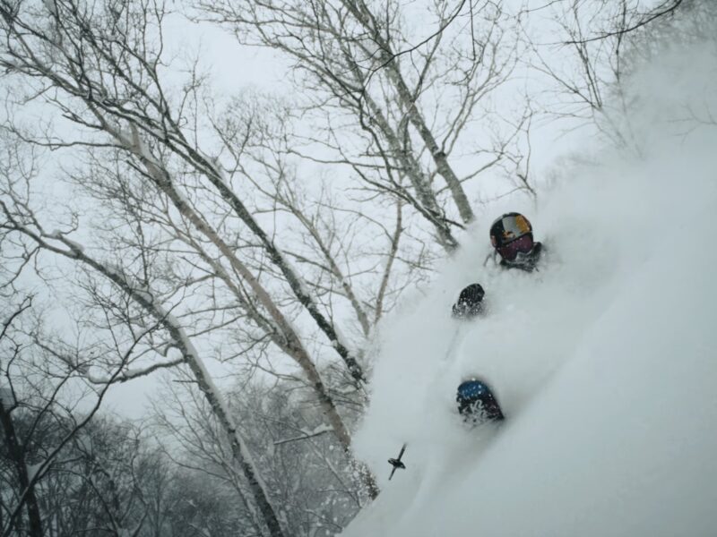 Manon Loschi, freeride skier.