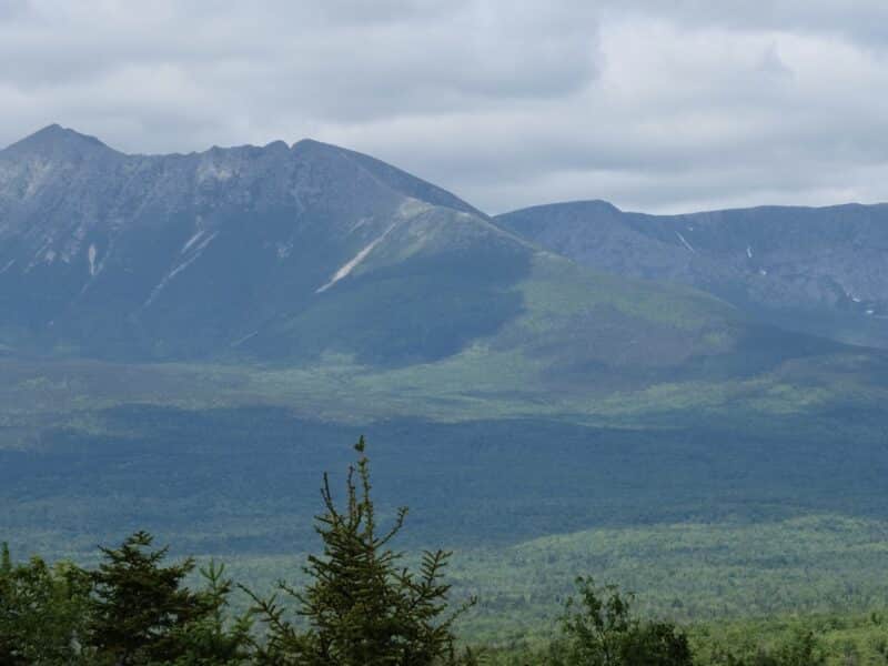 Large tract of wilderness in northern Maine.