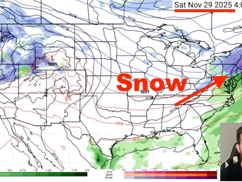 Weather MAp of The United States